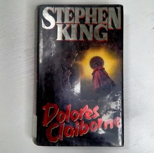 Stephen King Dolores Claibourne EX-LIB Brodart FE